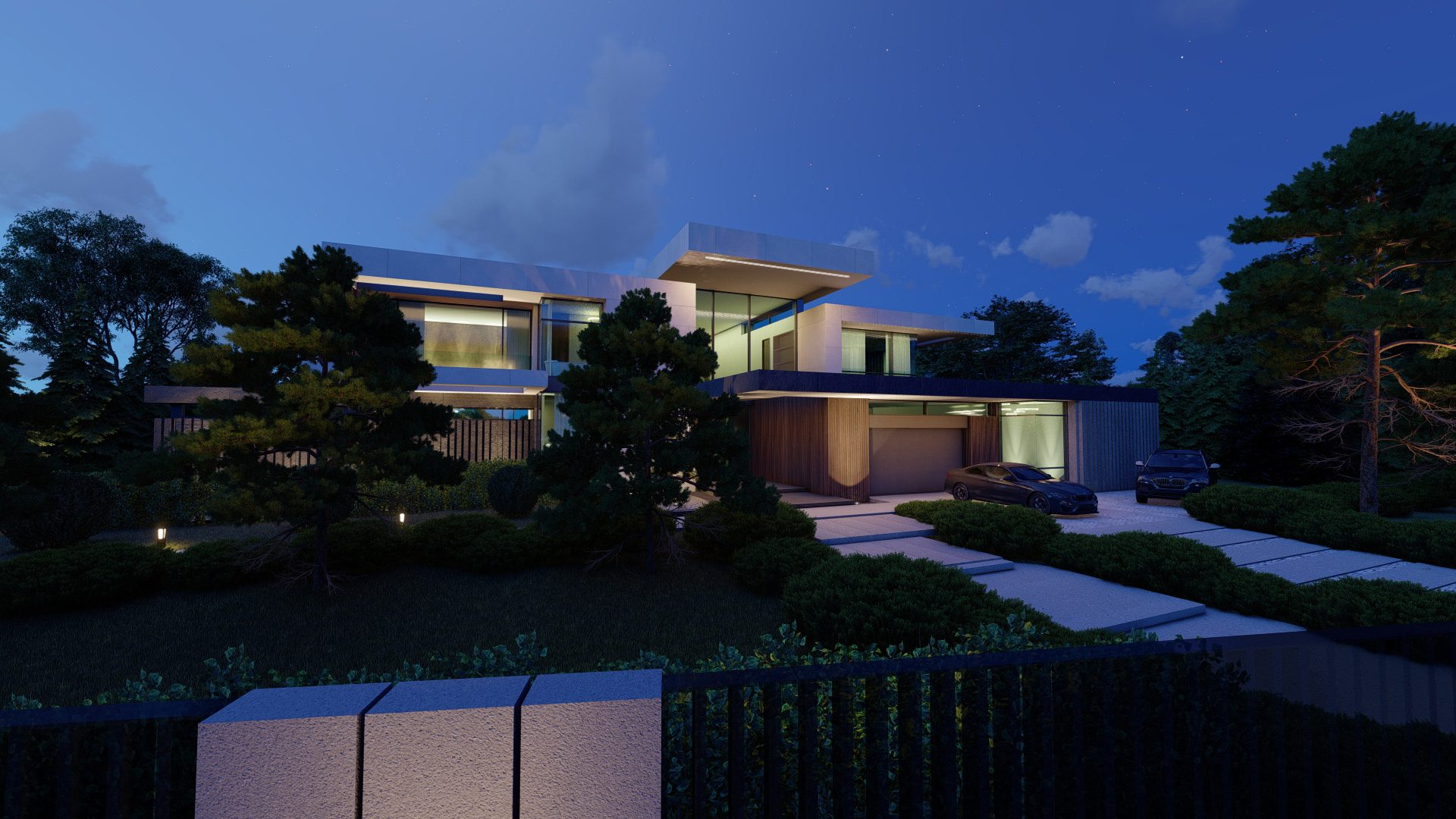 Modernes Haus » Interior Design by Andreas Friedl